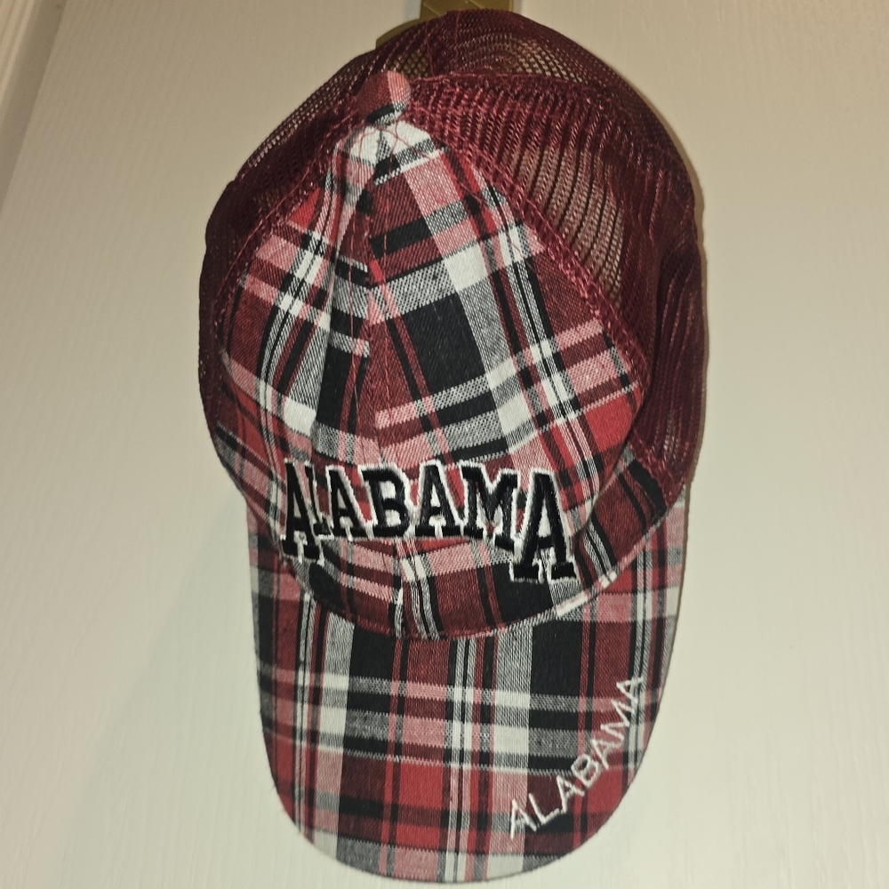 Plaid Alabama Cap